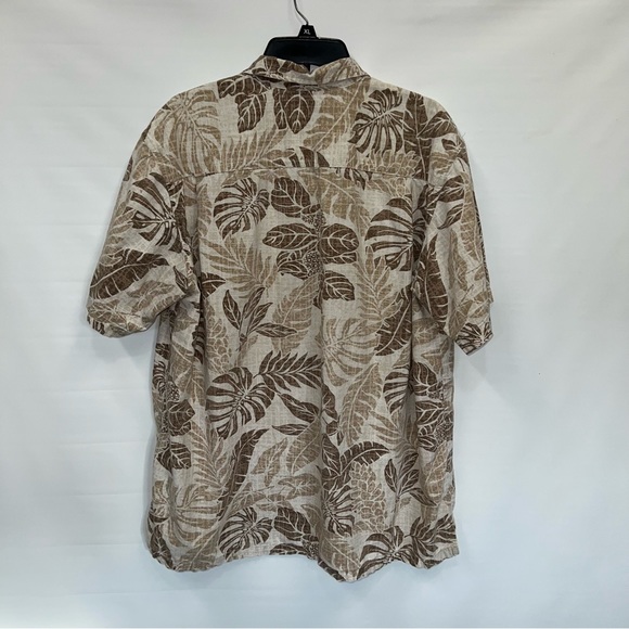 Columbia Shirt Adult Extra Large Multicolor Short Sleeve Cotton Hawaiian Mens - Picture 2 of 16